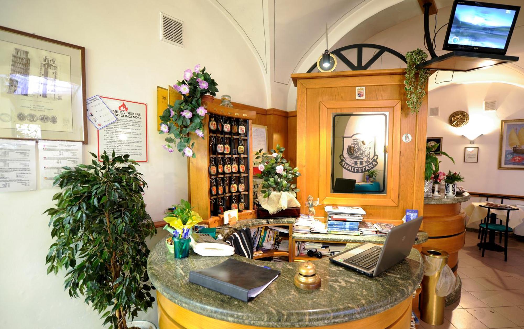 Hotel Amalfitana Pisa Exterior foto